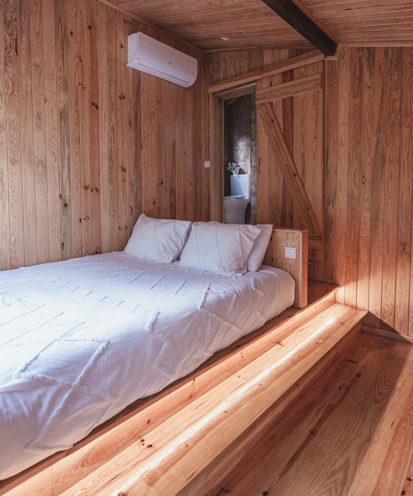 Nativo Natureza Pink Wood Cabin Cela  Exterior foto
